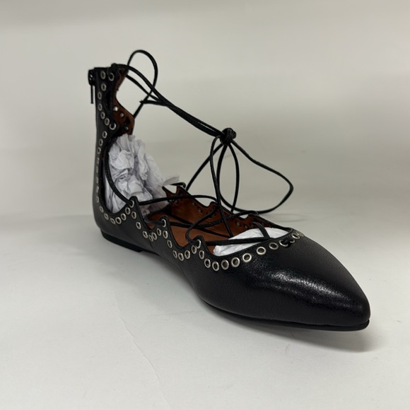 New Jeffrey Campbell Prudence Ankle Strap Flats - Picture 6 of 8